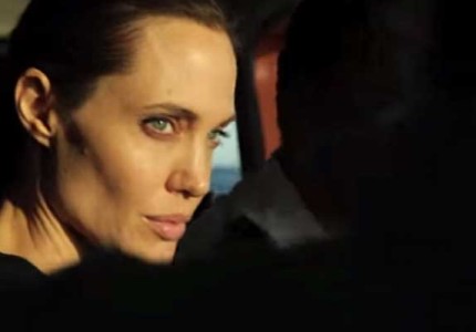 Angelina Jolie meets survivors of the Lampedusa Tragedy